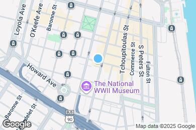 Map image of the property - 801 Magazine St
