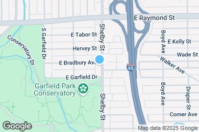 Map image of the property - 2350 Shelby St