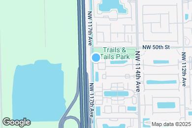 Map image of the property - 4856 NW 116th Ct