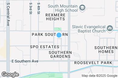 Map image of the property - 5624 S 6th St
