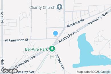 Map image of the property - 3502 S Farnsworth St