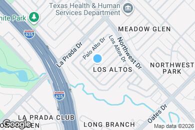 Map image of the property - 1820 Alameda Dr