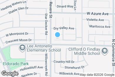 Map image of the property - 718 Azure Banks Ave