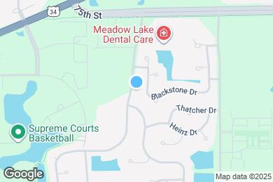 Map image of the property - 708 Meadowridge Dr