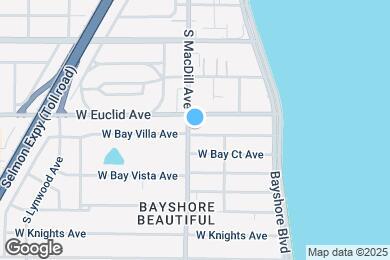 Map image of the property - 3023 W Bay Villa Ave