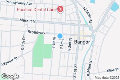 Map image of the property - 128 S 3rd St