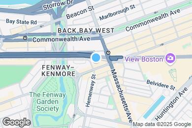 Map image of the property - 1085 Boylston St