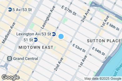 Map image of the property - 226 E 53rd St