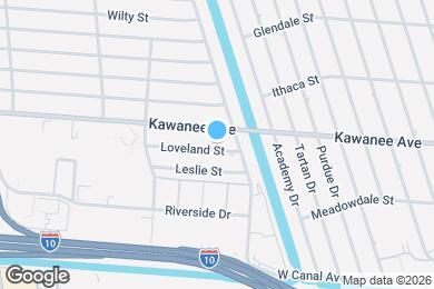 Map image of the property - 6215 Loveland St