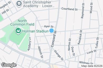 Map image of the property - 1 Mount Pleasant St