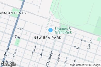 Map image of the property - 313 1/2 20th St