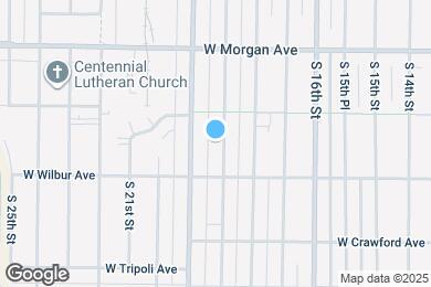 Map image of the property - 3633 S 19th St