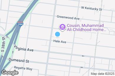 Map image of the property - 3315 Hale Ave