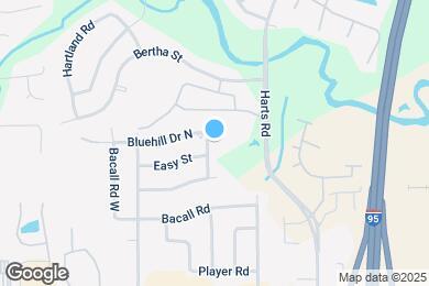Map image of the property - 11075 Bluehill Dr
