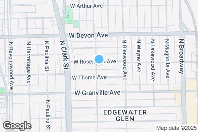 Map image of the property - 6253 N Greenview Ave