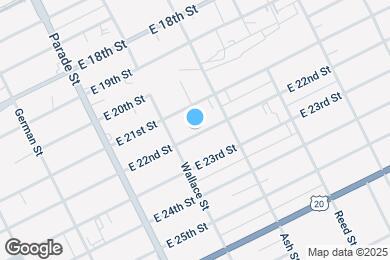 Map image of the property - 526 E 22nd St