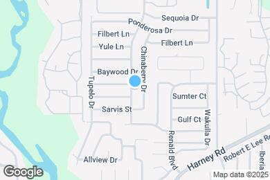 Map image of the property - 8505 Temple Park Dr