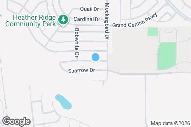 Map image of the property - 729 Redwing Dr