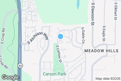 Map image of the property - 4034 S Carson St