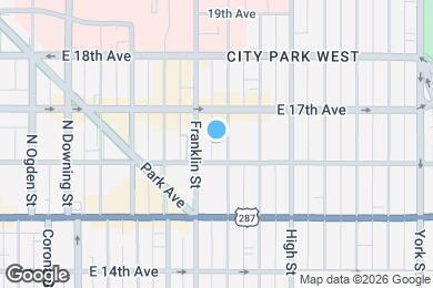 Map image of the property - 1627 N Gilpin St