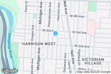 Map image of the property - 1069 Harrison Ave