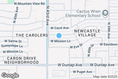 Map image of the property - 4220 W Mission Ln
