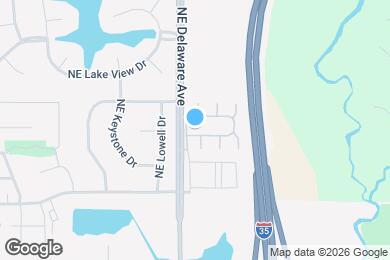 Map image of the property - 1116 NE 7th Ln