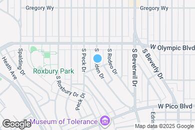 Map image of the property - 9560 1/2 W Olympic Blvd