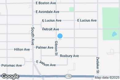 Map image of the property - 715 Cambridge Ave