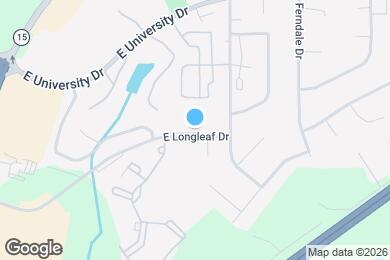 Map image of the property - 361 E Longleaf Dr