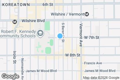 Map image of the property - 3192 W 7th St