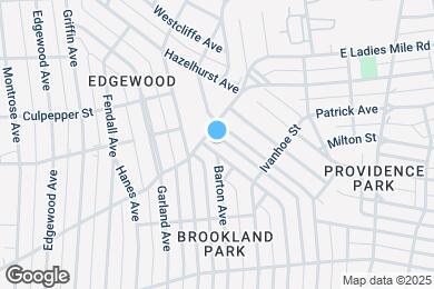 Map image of the property - 3323 Woodrow Ave