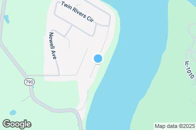 Map image of the property - 516 Twin Rivers Dr