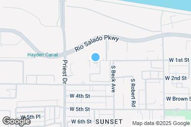 Map image of the property - 1245 W 1st St