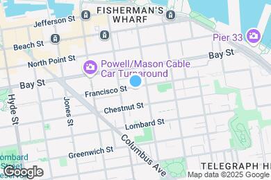 Map image of the property - 411 Francisco St