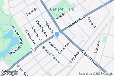 Map image of the property - 720 Rahway Ave