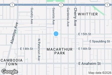 Map image of the property - 1474 Gaviota Ave