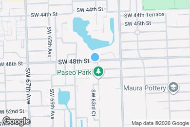 Map image of the property - 6300 SW 48th St