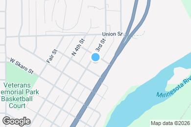 Map image of the property - 715 N 3rd St