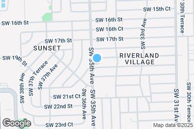 Map image of the property - 3481 SW 20th St