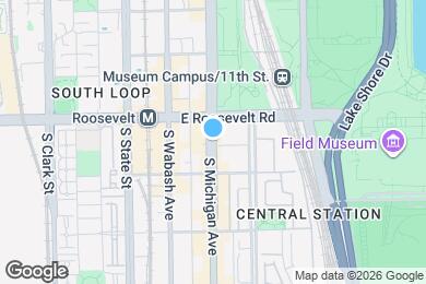 Map image of the property - 1249 S Michigan Ave
