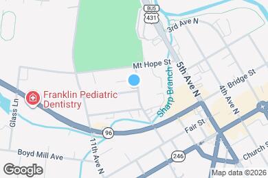 Map image of the property - 361 9th Ave N