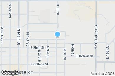 Map image of the property - 502 E Freeport St