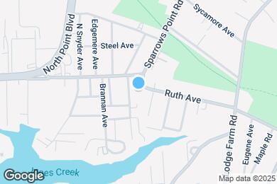 Map image of the property - 2511 S Snyder Ave