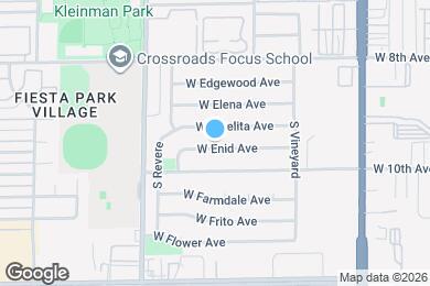 Map image of the property - 646 W Enid Ave