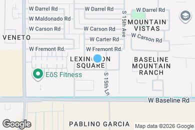 Map image of the property - 7223 S 16th Dr