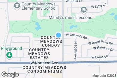 Map image of the property - 8140 N 107th Ave