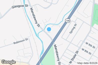 Map image of the property - 498 Manatawny St