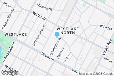 Map image of the property - 409 S Union Ave