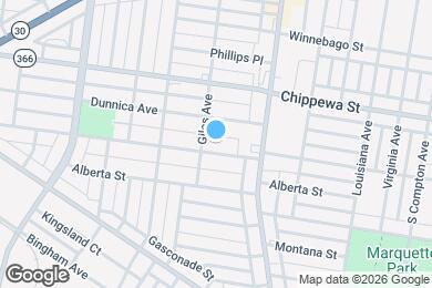 Map image of the property - 3647 Keokuk St